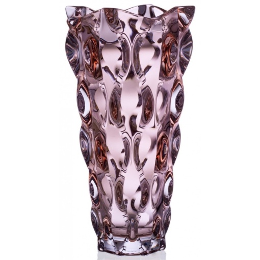 Cristal Bohemia - Vaza Zefir roz - Img 2
