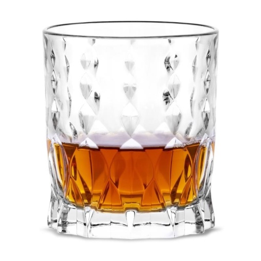 Pahare cristal whisky Infinity Diamonds 340 ml - Img 3