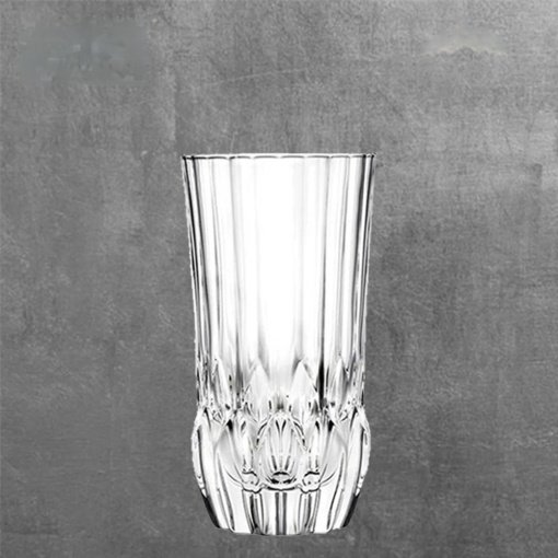 Pahare de apa / Long Drink Agape din cristal Luxion 400 ml - Img 2