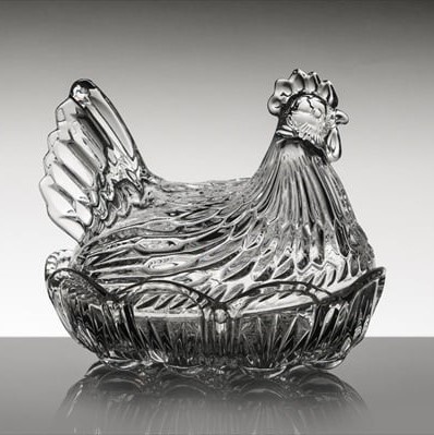 Cristal Bohemia - Caseta Gaina 21,5 cm - Img 2