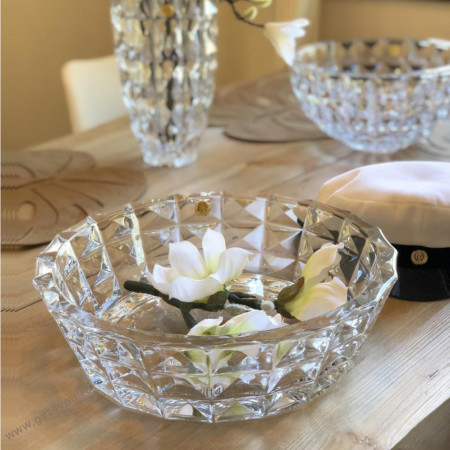 Cristal Bohemia - Platou intins colectia Brilliant Lux