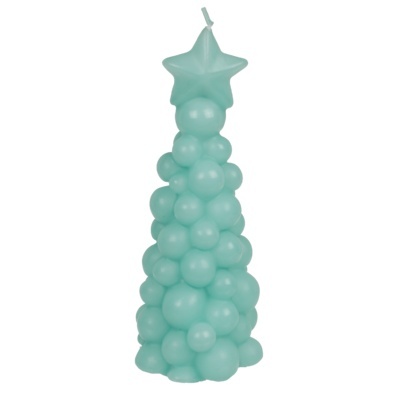 Set 3 lumanari decorative Brad de Craciun – Design modern Bubble - Img 5
