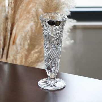 Cristal Bohemia - Vaza de flori Crown cu picior 17 cm sau 21 cm - Img 4