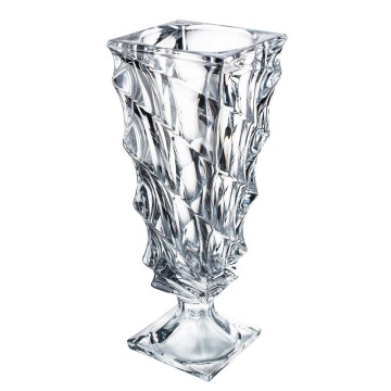 Cristal Bohemia - Vaza de flori cu picior Precious