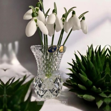 Cristal Bohemia - Vaza mica de flori Marsilia 10,5 sau 12,6 cm
