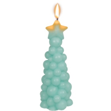 Set 3 lumanari decorative Brad de Craciun – Design modern Bubble - Img 6