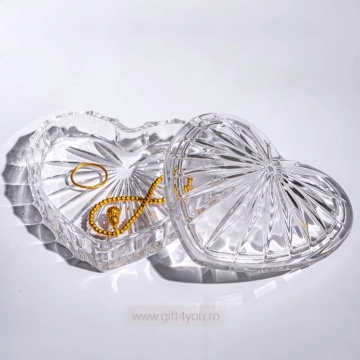 Cristal Bohemia - Caseta Inimioara 11 cm