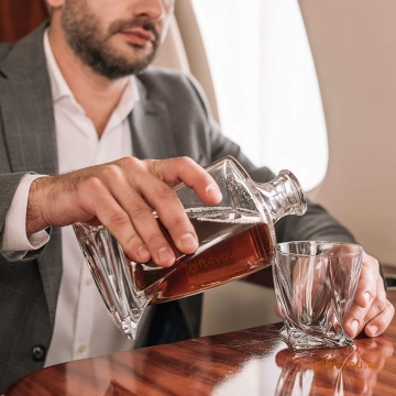 Cristal Bohemia - Decantor whisky Twister 850 ml - Img 2
