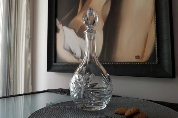Cristal Bohemia - Sticla-decantor de vin sau coniac Fiesta 750 ml