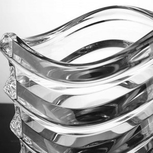 Cristal Bohemia - Vaza Summer Wave 34 cm - Img 3