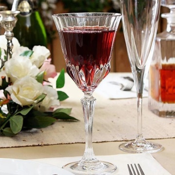 Pahare de vin rosu Agape din Cristal Luxion 280 ml