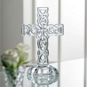 Cristal Bohemia - Cruce model impletit 27 cm