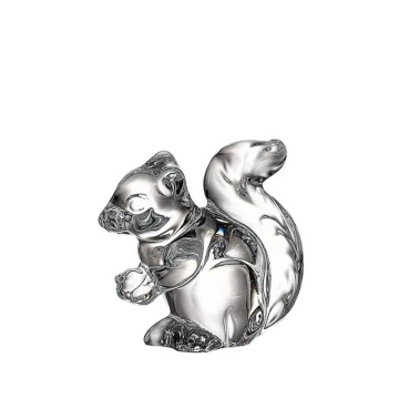 Cristal Bohemia - Figurina veverita 8,6 cm