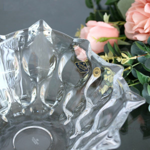 Cristal Bohemia - Platou adanc Zefir 30 cm - Img 3