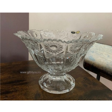 Cristal Bohemia - Set Boluri de inghetata, alune Praga 13,5 cm - Img 2