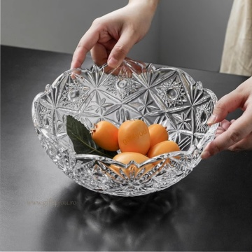 Cristalit Bohemia - Bol tip fructiera 22 cm Mirabella