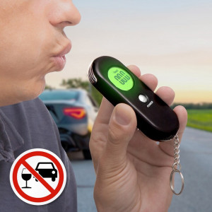 Tester Alcoolemie Etilotest cu Afișaj Digital InnovaGoods