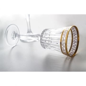 Bohemia Prestige - Pahare de vin rosu Venetto Aureo din Cristal Luxion 300 ml - Img 2