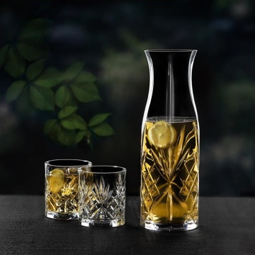 Carafa pentru apa sau vin cu capac de pluta La Scala 1140 ml - Img 3