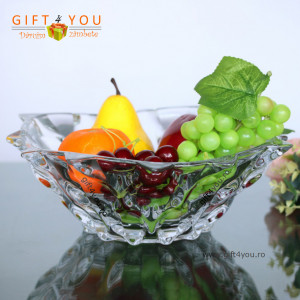 Cristal Bohemia - Platou adanc Zefir 30 cm - Img 4
