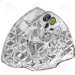 Cristal Bohemia - Suport de servetele Crown