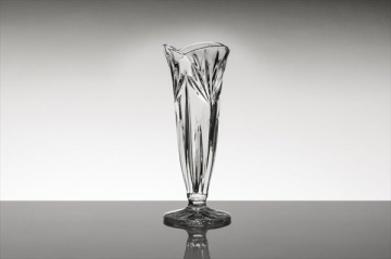 Cristal Bohemia - Vaza de flori cu picior Simone 17 sau 21 cm