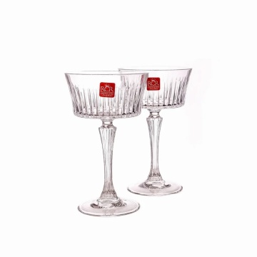 Cupe de sampanie Venetto din Cristal 260 ml