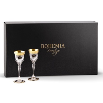 Bohemia Prestige - Pahare de lichior Agape Mirador din Cristal Luxion 80 ml