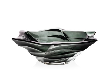 Cadou Cristal Bohemia - Set Vaza si platou Elisee Fumuriu - Img 4