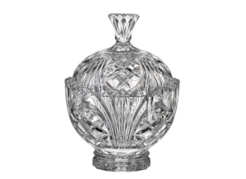 Cristal Bohemia - Caseta sau Bomboniera 13 cm Palas - Img 2