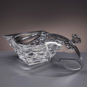Cristal Bohemia - Caseta tip bomboniera sau zaharnita 11,5 cm Precious