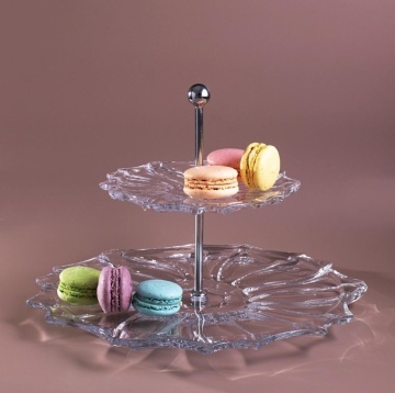 Cristal Bohemia - Etajera Primavera 35 si 20 cm