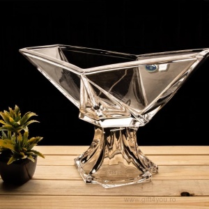 Cristal Bohemia - Fructiera pe picior Cassiopea 33,5 cm