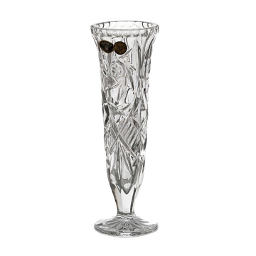 Cristal Bohemia - Vaza de flori Crown cu picior 17 cm sau 21 cm - Img 2