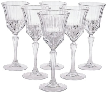 Pahare de vin rosu Agape din Cristal Luxion 280 ml - Img 2