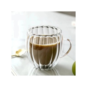 Cana cu pereti dubli 250 ml - model canelat
