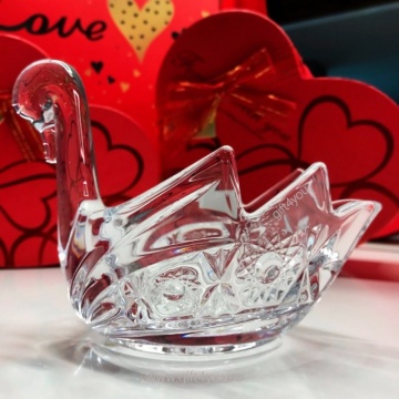 Cristal Bohemia - Bol Lebada 18 cm Praga Thea