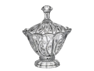 Cristal Bohemia - Caseta sau bomboniera Lorene 21,5 cm