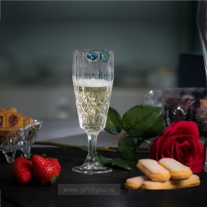 Cristal Bohemia - Pahare de sampanie Corona 160 ml