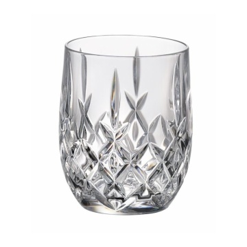 Cristal Bohemia - Pahare rotunjite de apa, bere sau Whisky Gloria 380 ml