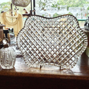 Cristal Bohemia - Tava ondulata 30 cm Marsilia