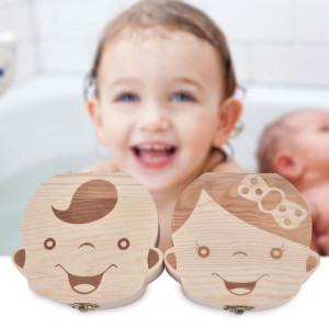 Cutie pastrare pentru primii dintisori fata baiat