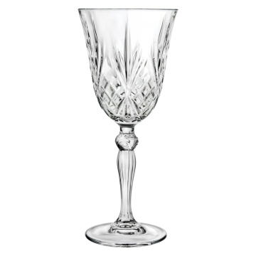 Pahare de vin alb La Scala din Cristal 210 ml - Img 2