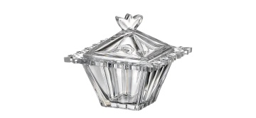 Cristal Bohemia - Caseta sau Bomboniera 13 cm Palas