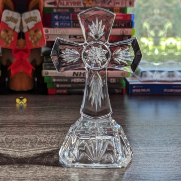 Cristal Bohemia - Cruce 17,5 cm Model 2 - Img 2
