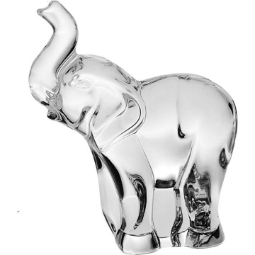 Cristal Bohemia - Figurina elefant 9 cm - Img 2