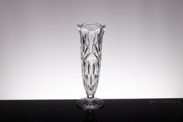 Cristal Bohemia - Vaza de flori cu picior Simone 17 sau 21 cm - Img 2