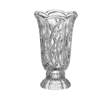 Cristal Bohemia - Vaza de flori Lorene cu talpa 22 cm