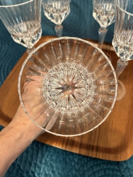 Pahare de vin rosu Agape din Cristal Luxion 280 ml - Img 6