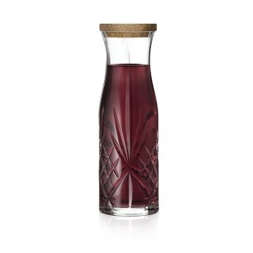 Carafa pentru apa sau vin cu capac de pluta La Scala 1140 ml - Img 4